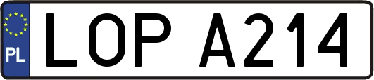 LOPA214