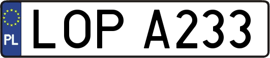 LOPA233