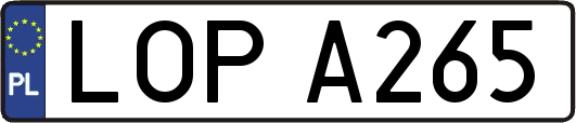 LOPA265