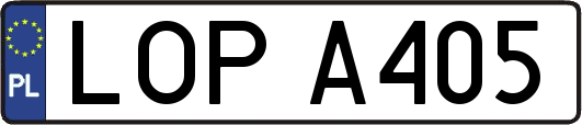 LOPA405