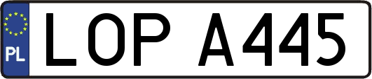 LOPA445