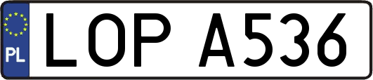 LOPA536