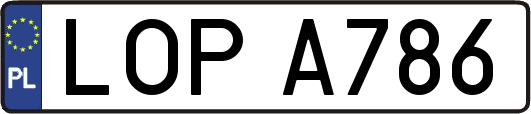 LOPA786