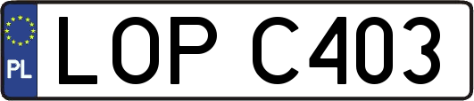 LOPC403