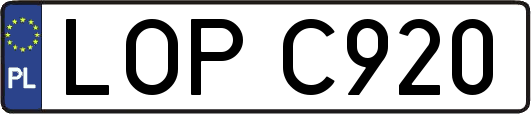 LOPC920