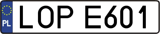 LOPE601