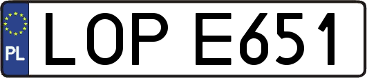 LOPE651