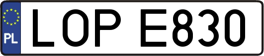 LOPE830