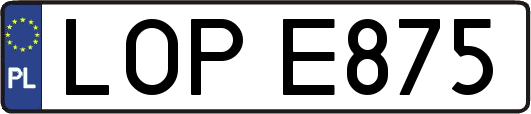 LOPE875