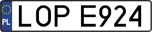 LOPE924