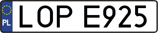 LOPE925