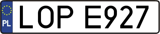 LOPE927
