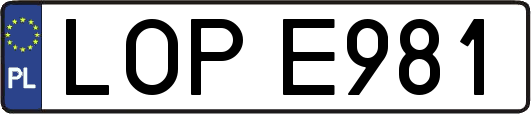LOPE981