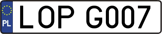 LOPG007