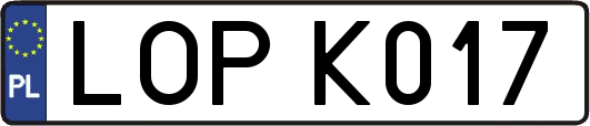 LOPK017