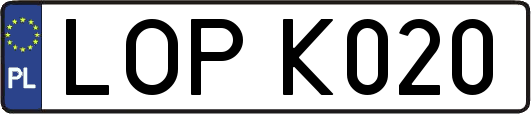 LOPK020