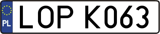 LOPK063
