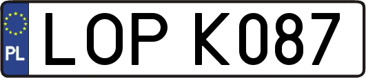 LOPK087