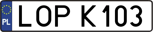 LOPK103