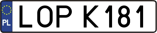 LOPK181