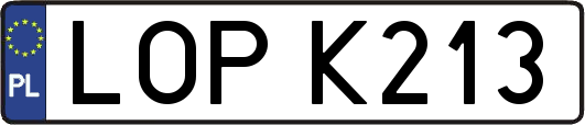 LOPK213