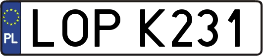 LOPK231