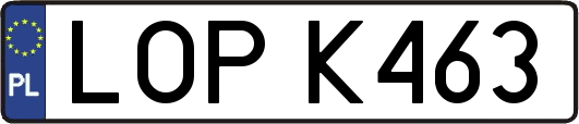 LOPK463
