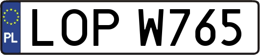 LOPW765