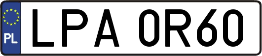 LPA0R60