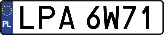 LPA6W71