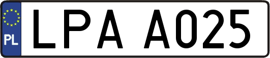 LPAA025