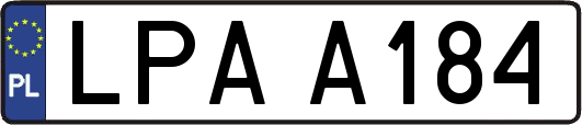 LPAA184