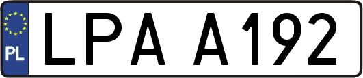 LPAA192