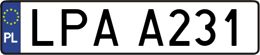 LPAA231
