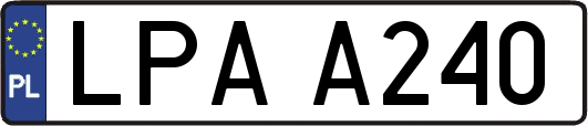 LPAA240