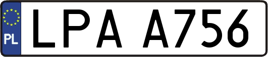 LPAA756