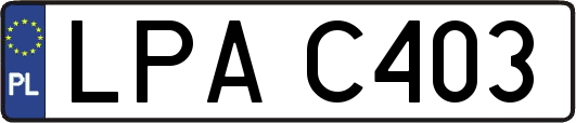 LPAC403