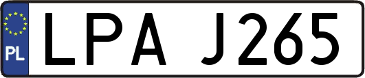 LPAJ265