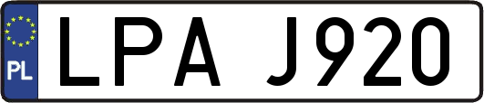 LPAJ920