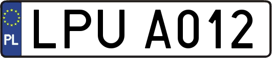 LPUA012