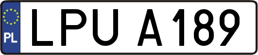 LPUA189