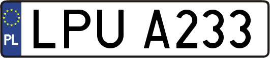 LPUA233