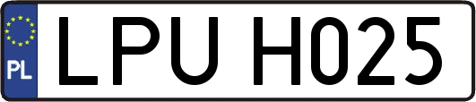 LPUH025