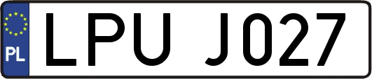 LPUJ027