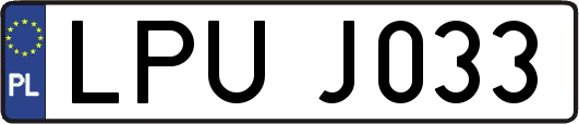 LPUJ033