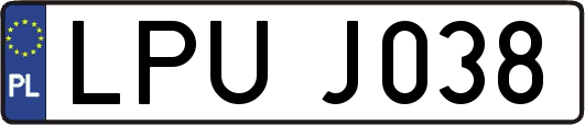 LPUJ038