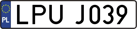 LPUJ039