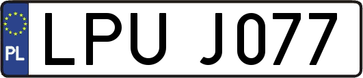 LPUJ077