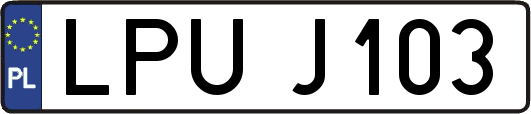 LPUJ103