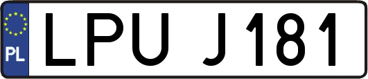 LPUJ181